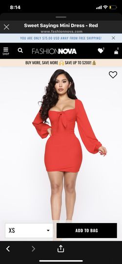 RED FASHION NOVA