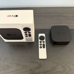 Apple TV 4K (2nd Gen, 32GB), Excellent Condition w/ Box & Siri Remote