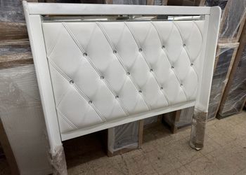 New White Headboard (Queen/Full)