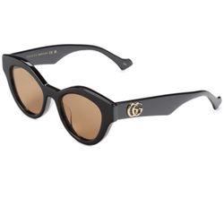 New Gucci Cat Eye Sunglasses Made In Italy