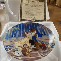 Bradford Exchange Beauty And The Beast Plate