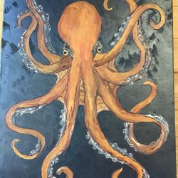 Octopus 🐙 Original Painting 