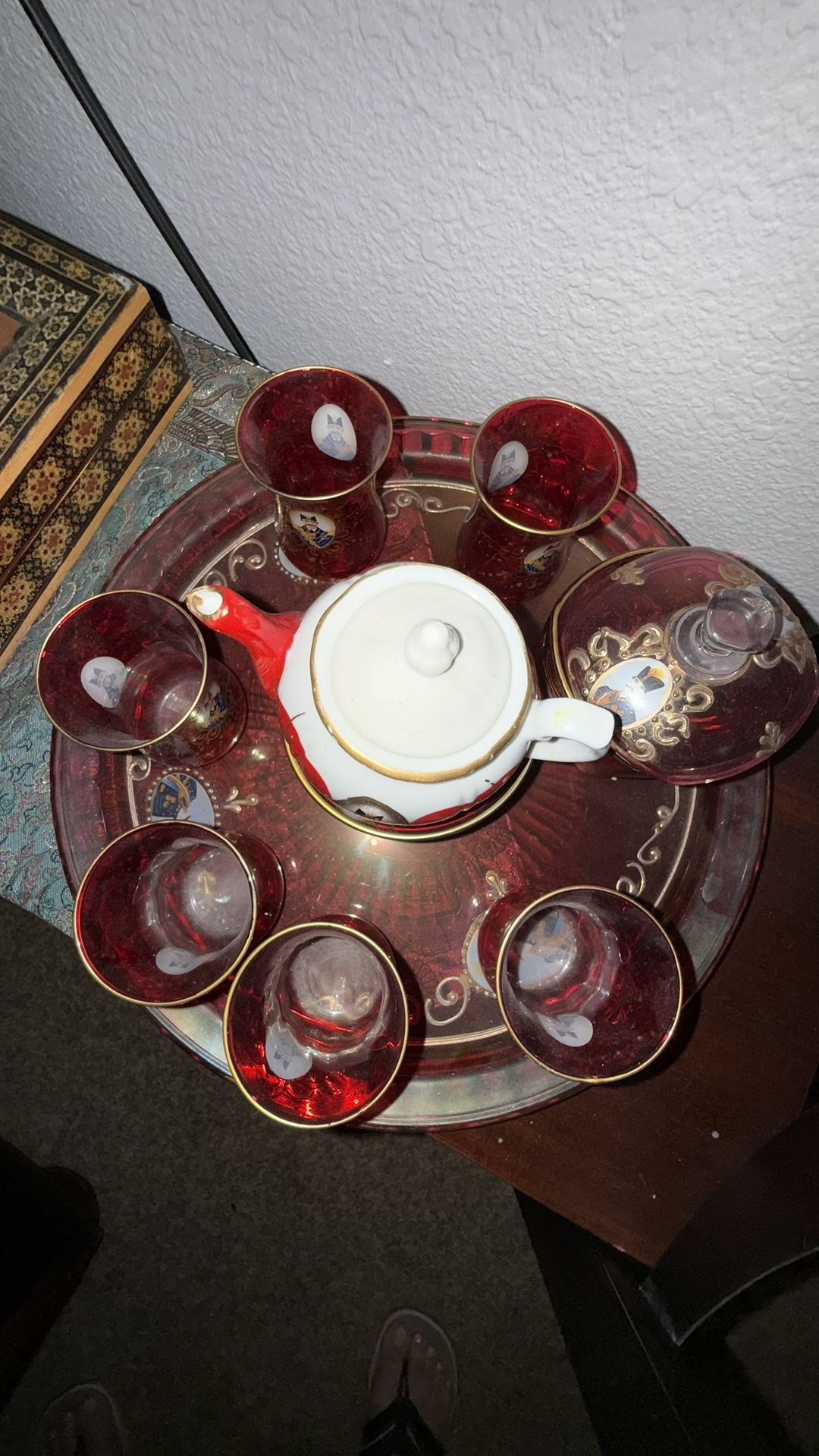 Iranian Tea Cup Set 