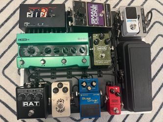 Guitar pedals