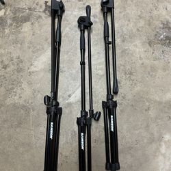SAMSON 3 PACK MICROPHONE BOOM STANDS