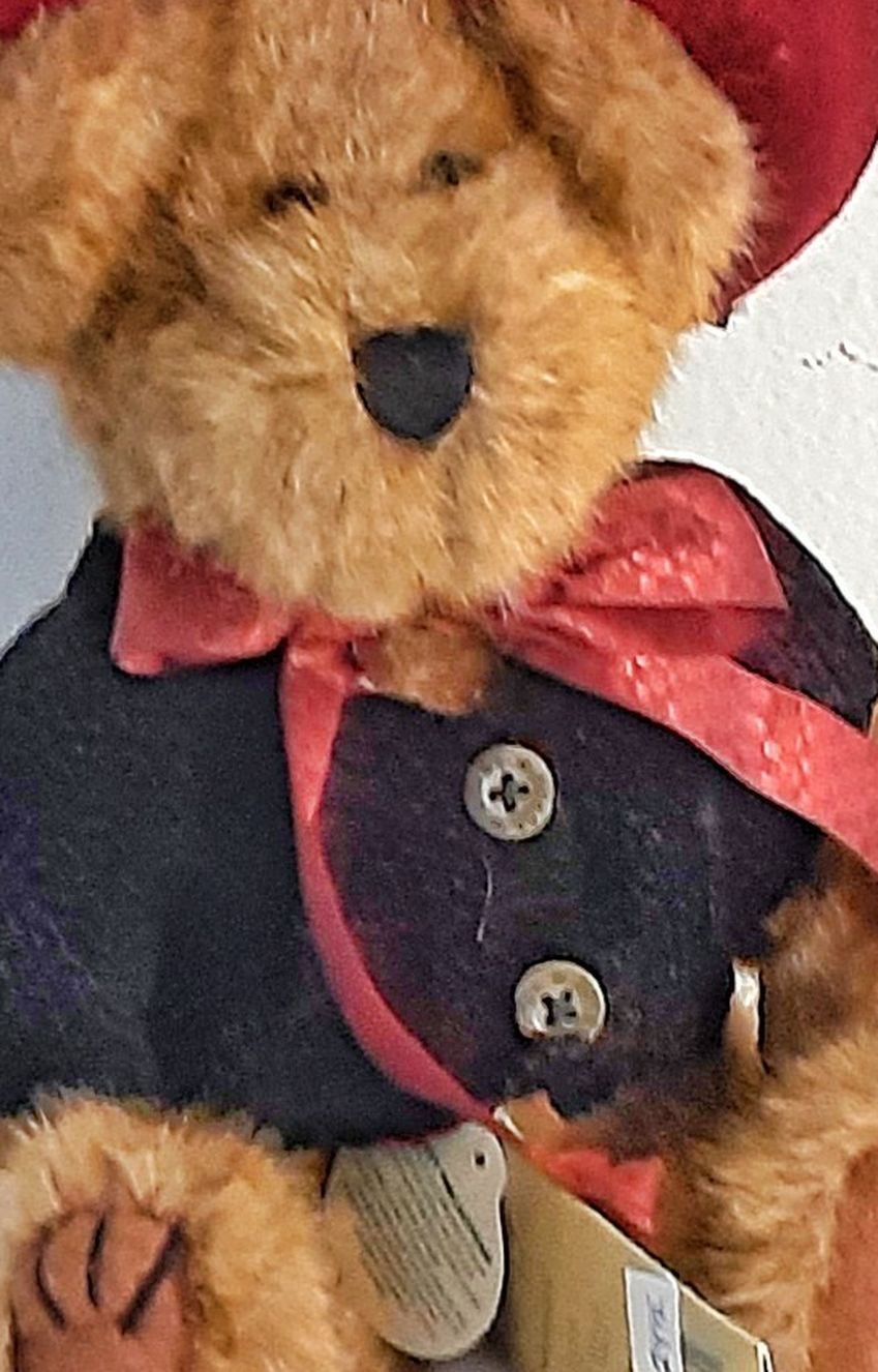 Vintage BOYDS BEAR plush Teddy Bear MADELINE WILLOUGHBY 10" X 5.5"