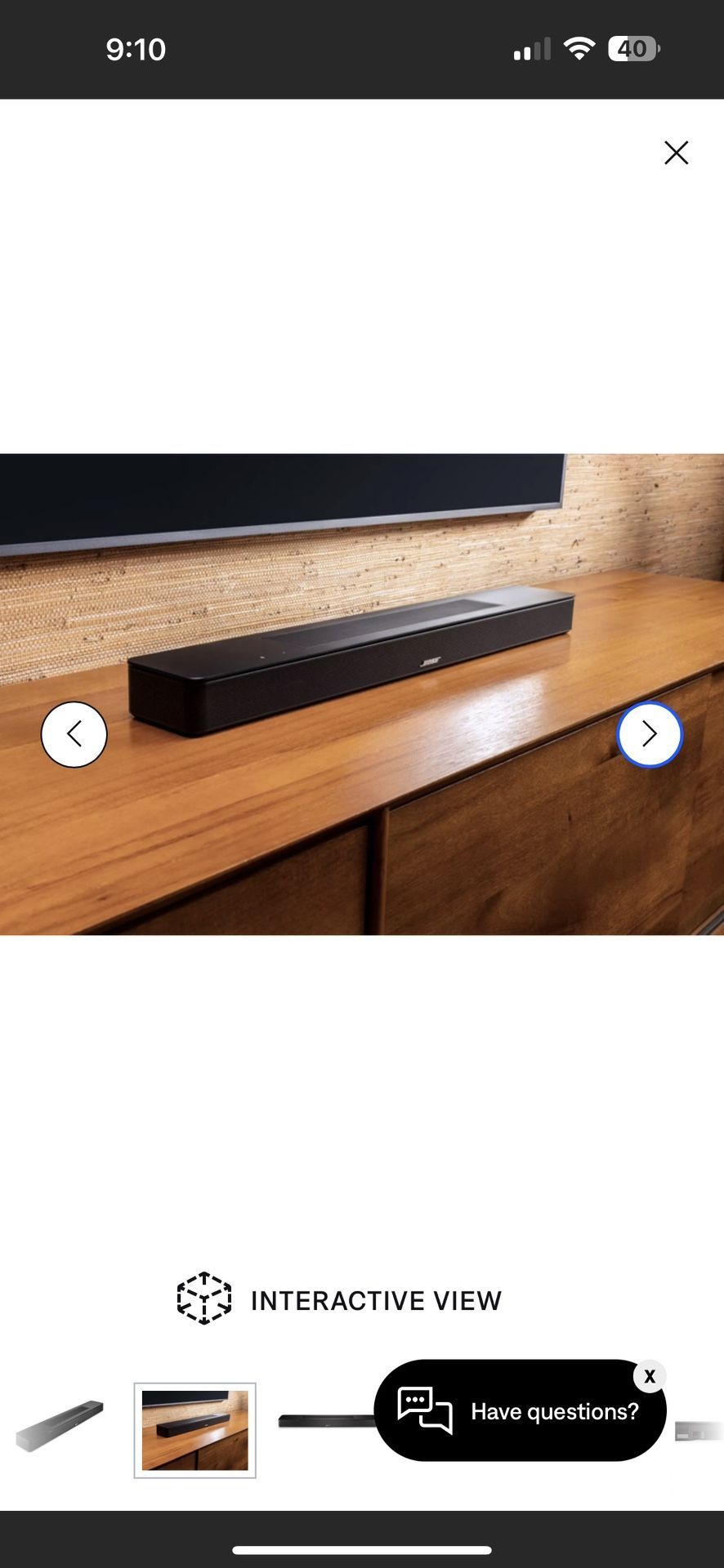 Bose Smart Soundbar