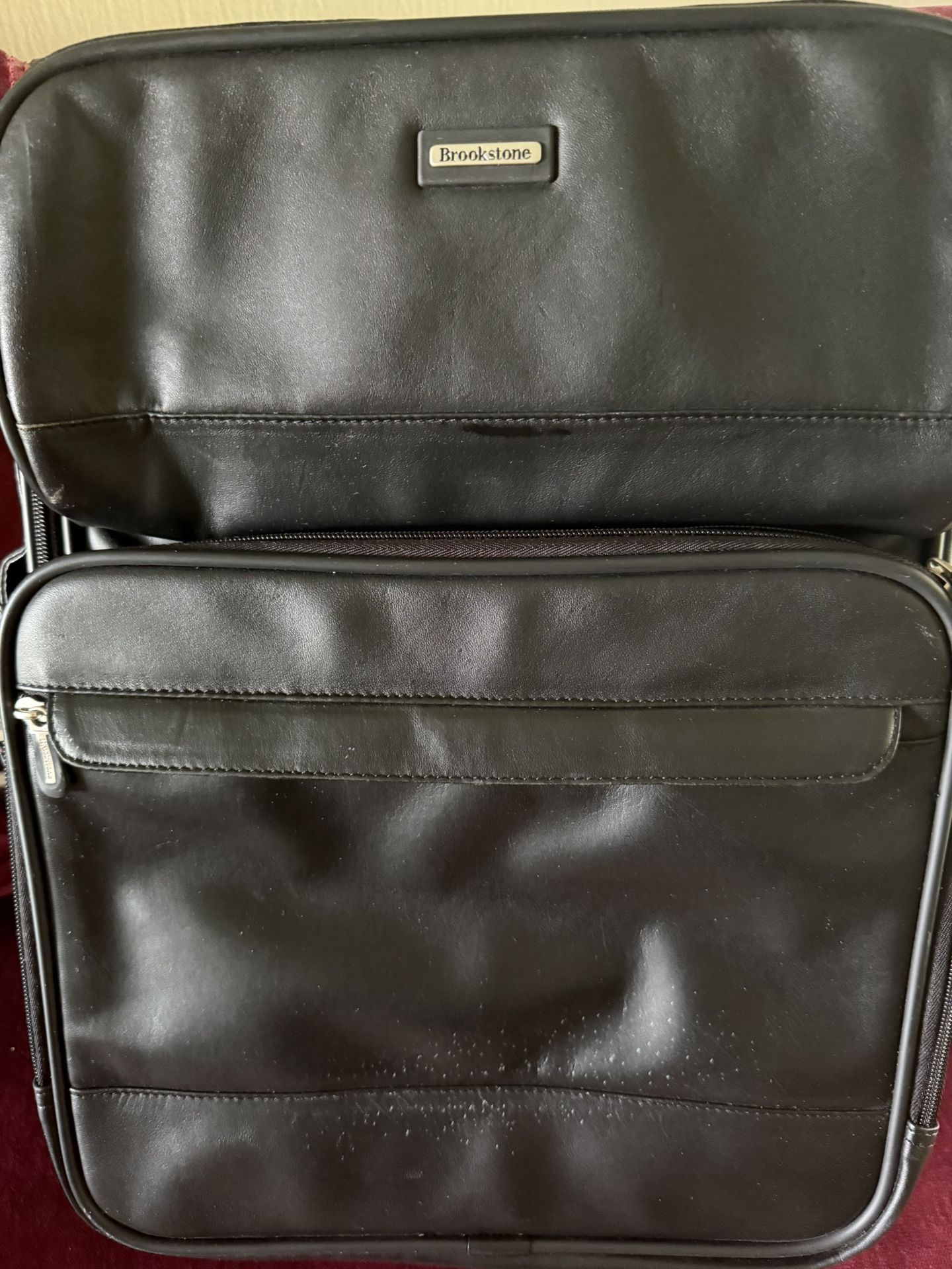 Brooks Brothers, leather carry-on/computer