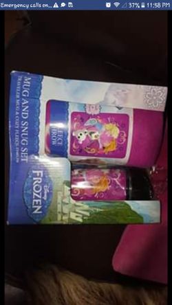 2pc Set blanket & mug