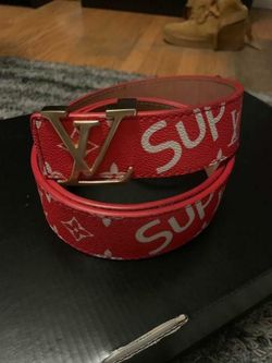 Men’s Lv supreme belt