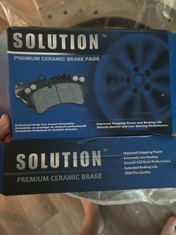 Solution Premium Ceramic Brake Pads