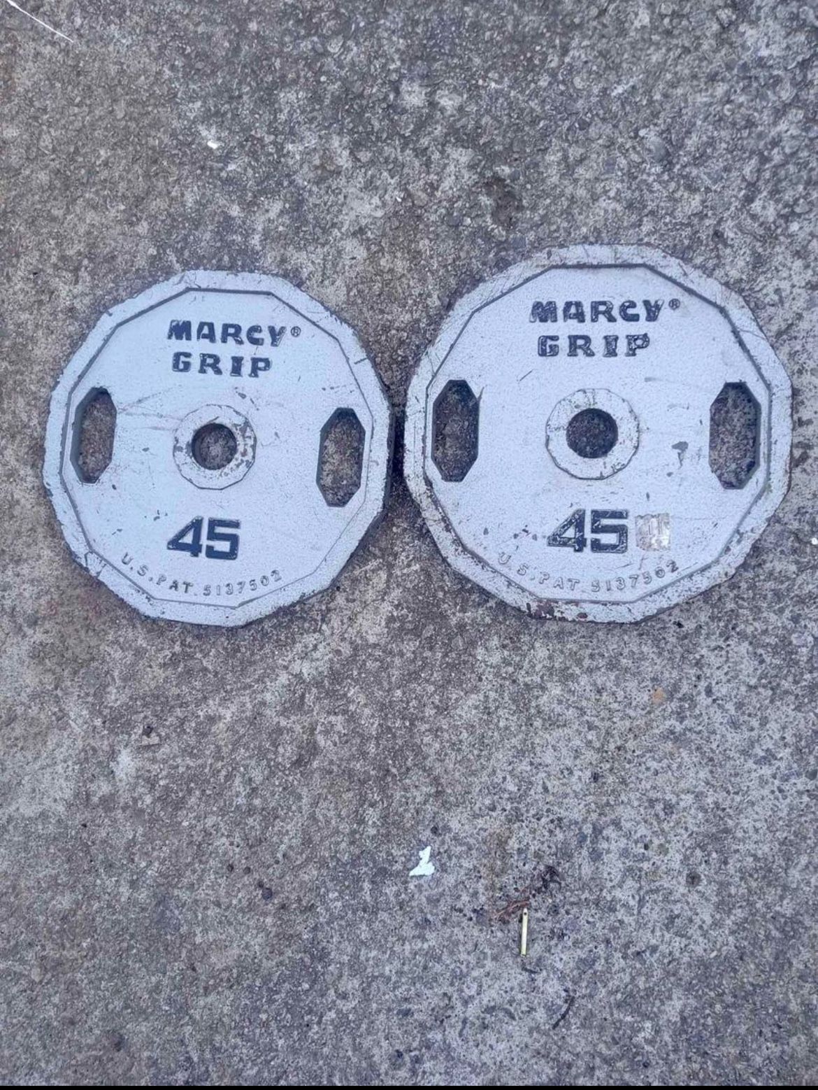 Olympic Weight Plates - Pair of 45s