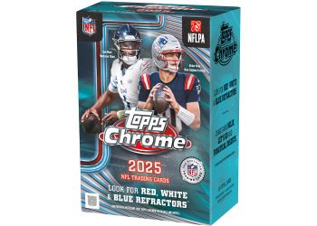 2025 Topps Chrome Football Value Blaster Box