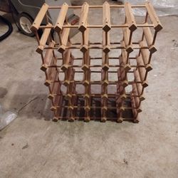 Unfinished Wine Rack 