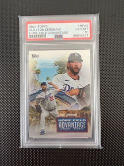 Clayton Kershaw Dodgers PSA 10