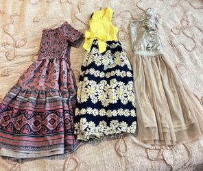 Girls Dresses Size 6/6x/7 $2 Each