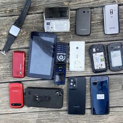 Cell Phones Tablet Watch Lot