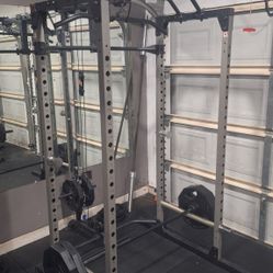 Power  Cage With Cable Pully System 
