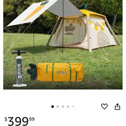 Inflatable Camping Tent, Lightweight Air Tent