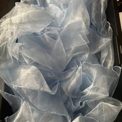 Light Blue Chair Ties