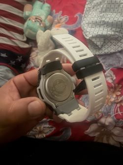 Casio G-Shock Watch White Rubber Band