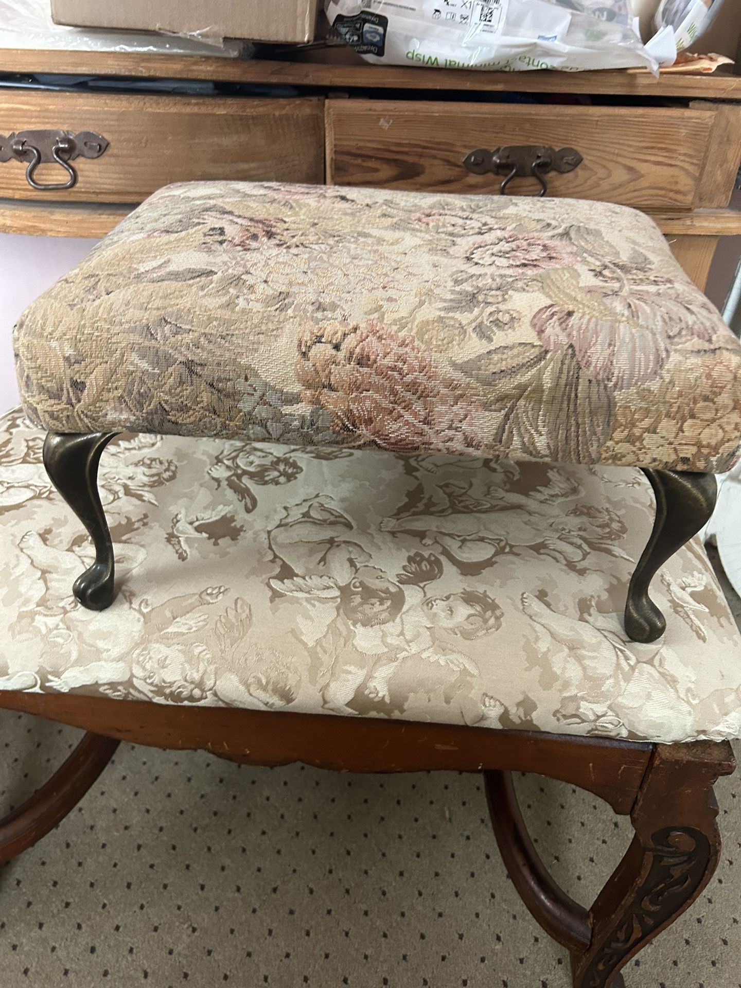 Vintage Foot Stool 