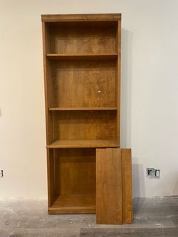 Wooden Bookshelf