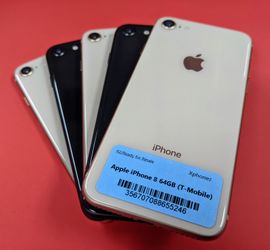 iPhone 8📱64 GB. T-Mobile/Metro/ Simple Mobile. Like new condition 🎁 With warranty 🧾