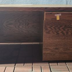 Wooden desk