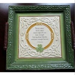 $40 St Patrick's DAY plate & decor