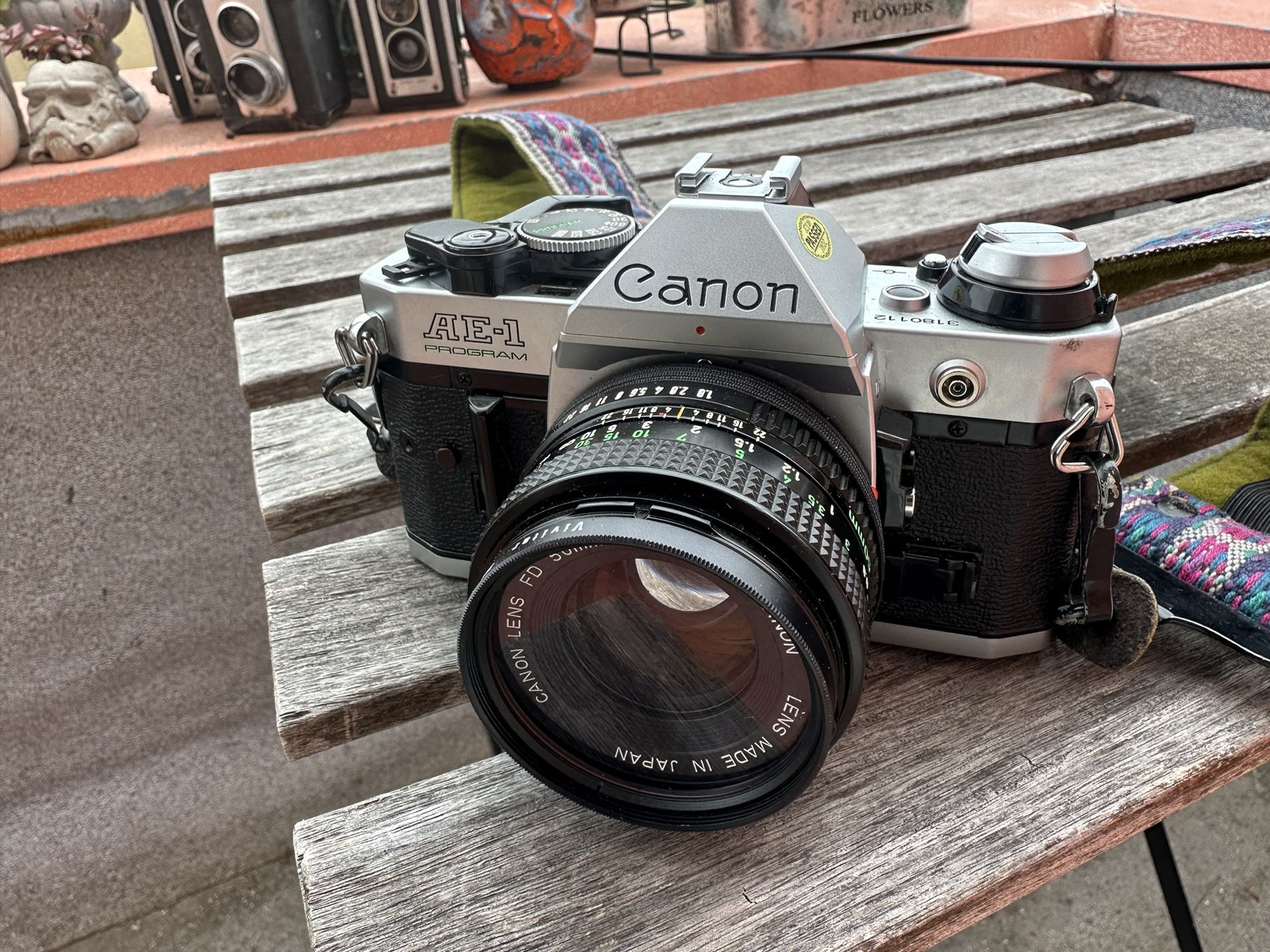 Vintage Canon AE1 Program - 35mm Film Camera 