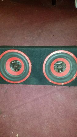 Performance Teknique 12 inch subwoofers