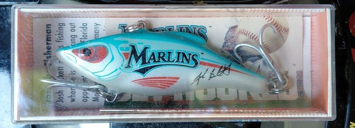 Florida Marlins Signed Collectible Fishing Lure