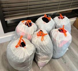 Lots women and kids beautiful clothes !! Mix sizes ! All 6 bags only for $50!!
