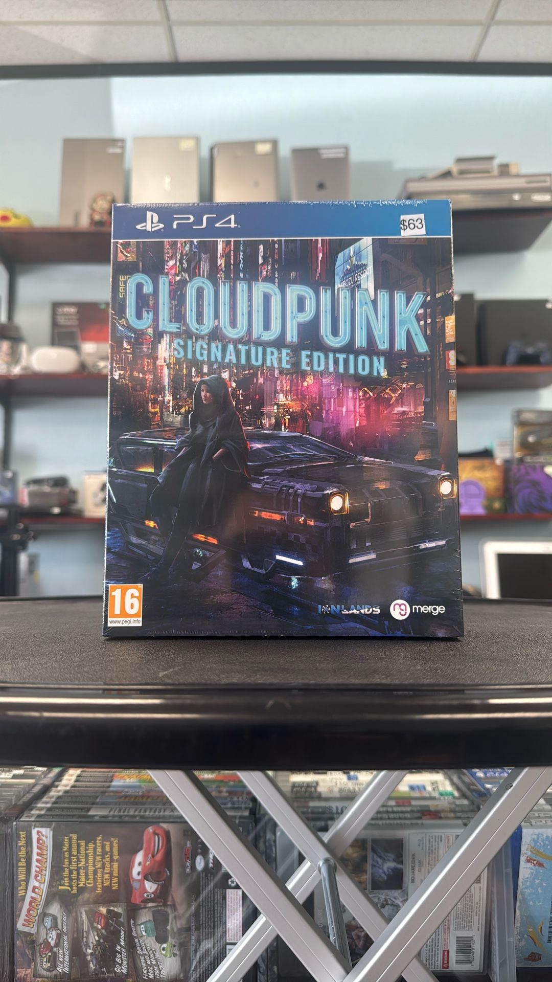 Cloud punk signature edition PS4. PAL version.