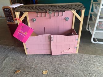 Our generation saddle up stables, doll horse stable