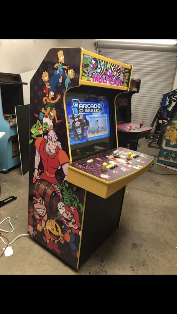 New Advanced Arcade 2 Player 32 Lcd 6000 Games Mame Hyperspin For