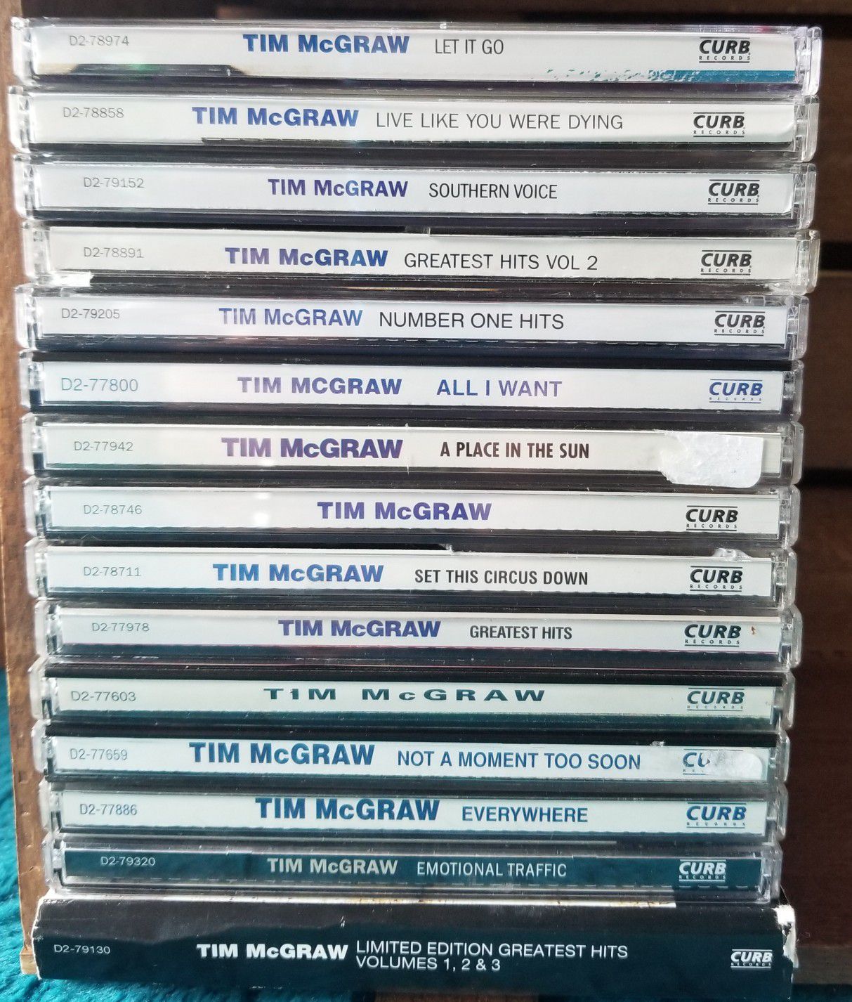 Tim McGraw CD's