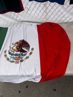 Bandera de mexico para cofre de carro