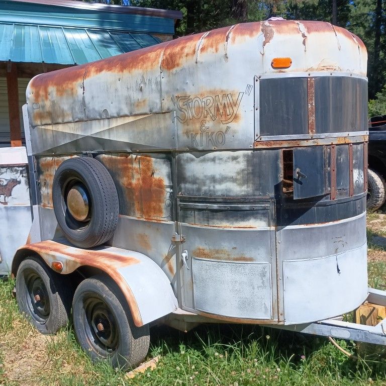Let's See If This Sales... Mini Horse Trailer