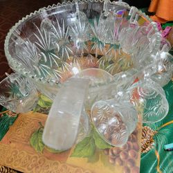 Chrystal Punch Bowl
