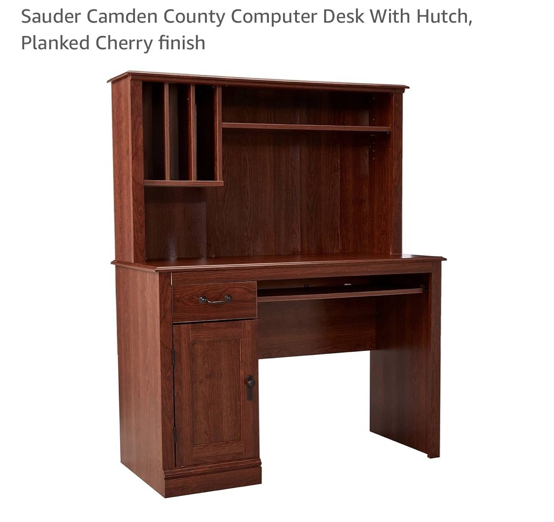 Computer Desk With Hutch (Sauder 101736)