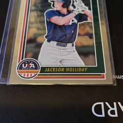 Panini USA Baseball Stars & Stripes Jackson Holliday #69