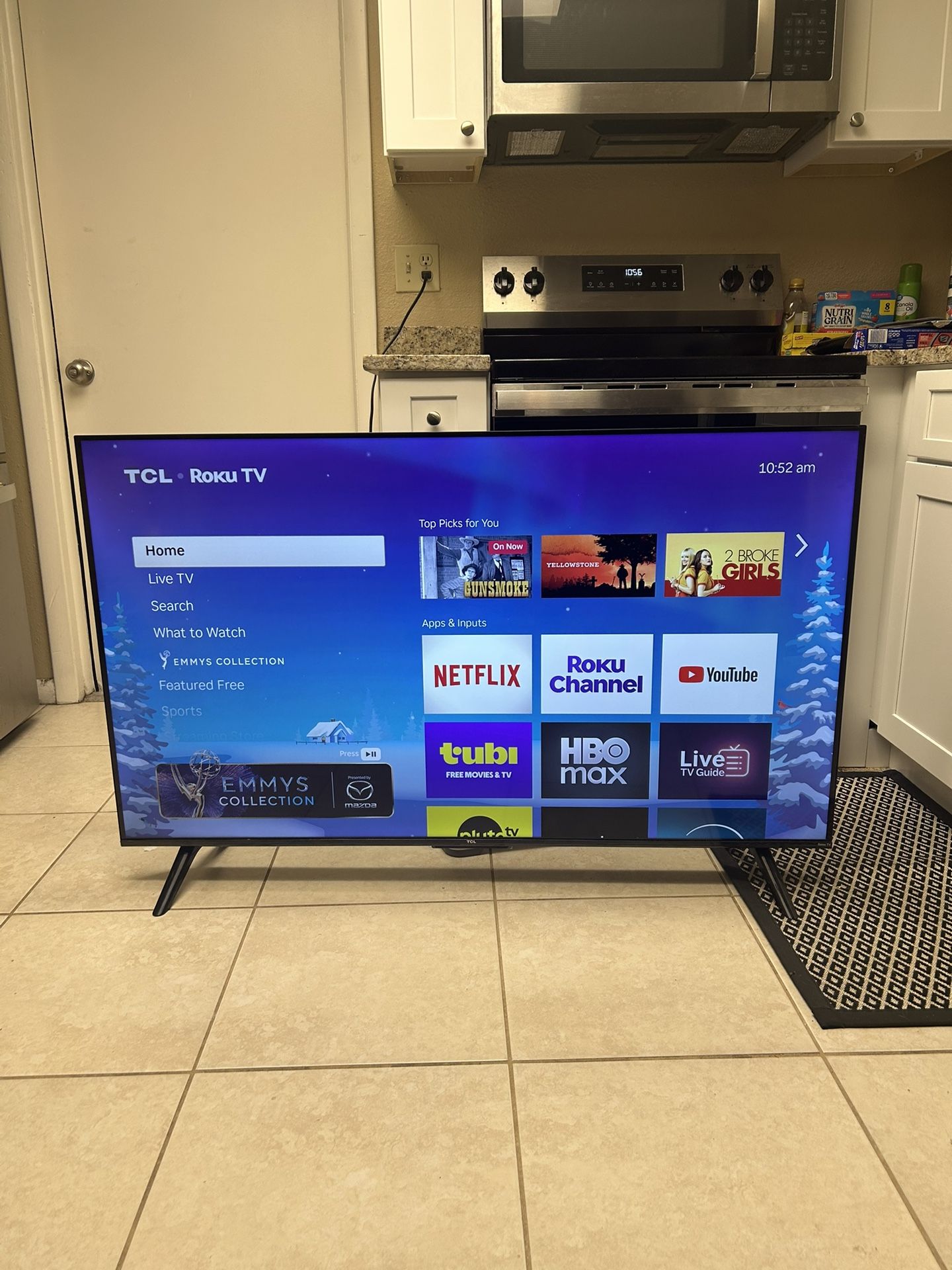 50 inch TCL Roku Smart TV