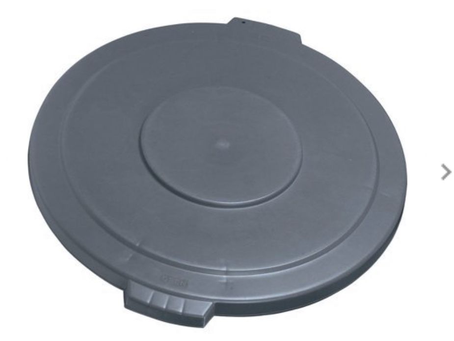Bronco Lid for 55 Gallon Waste Container Set of 2 Retail $63.95 Brand: Carlisle Model: 3 Color: Gray Additional Detail: Appears new Retail $63.