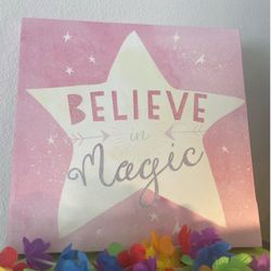 Believe in Magic Wall Art (12x12”)