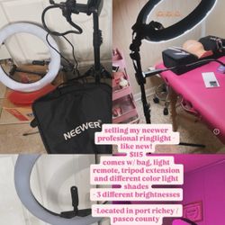 Neewer Professional Black Ring light 