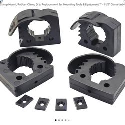 Quick release clamp mounts for tools and equipment for off-road v1”-1 1/2” inch diameter. 4 pieces.