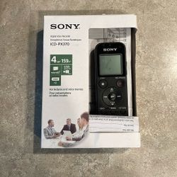 Sony Digital Voice Recorder ICD-PX370