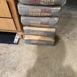 Plaster Cement Big Bags  5 Bags  Best Offer